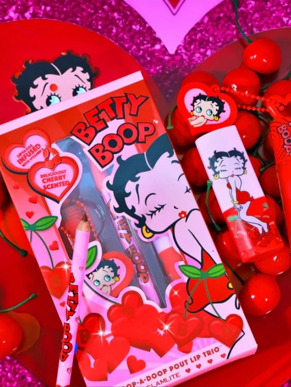 Glamlite X Betty Boop Lip Kit